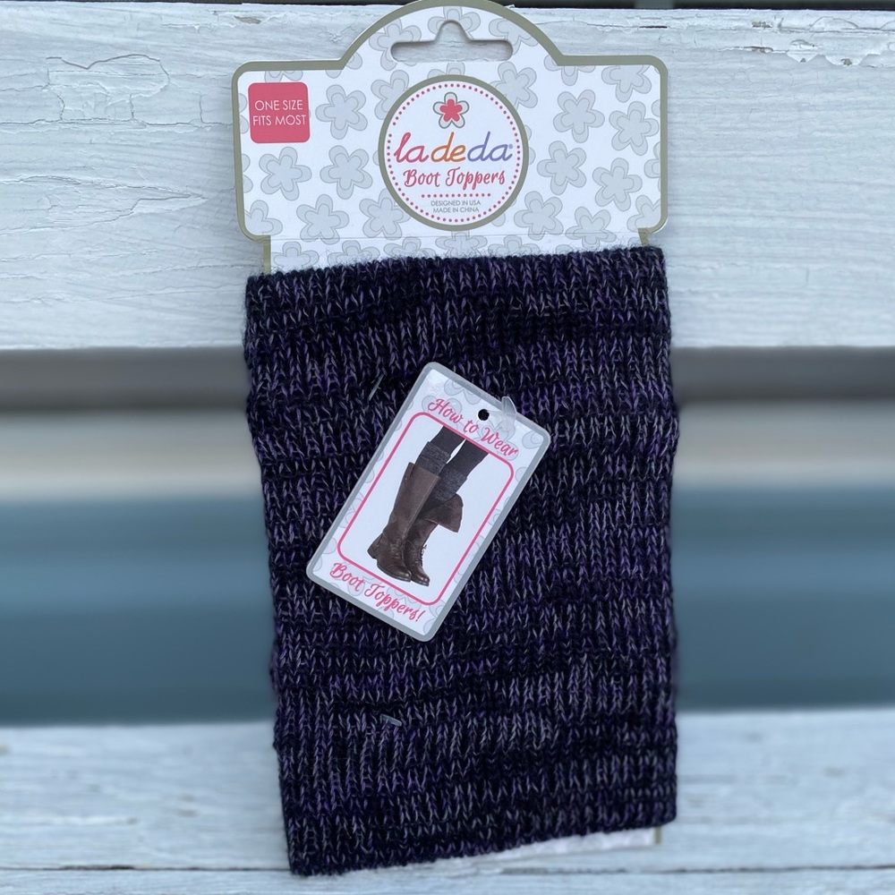 Get Two Sets, Boot Sock Toppers!